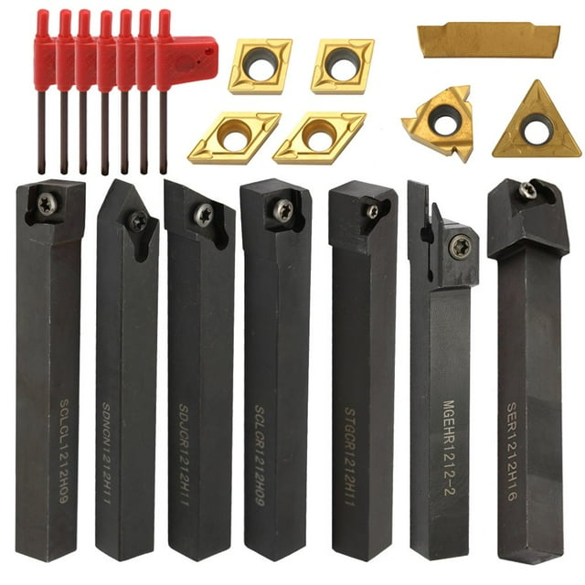 MesaSe Multifunctional Solid Carbide Inserts Holder Boring Bar With Wrenches For Lathe Turning Tools
