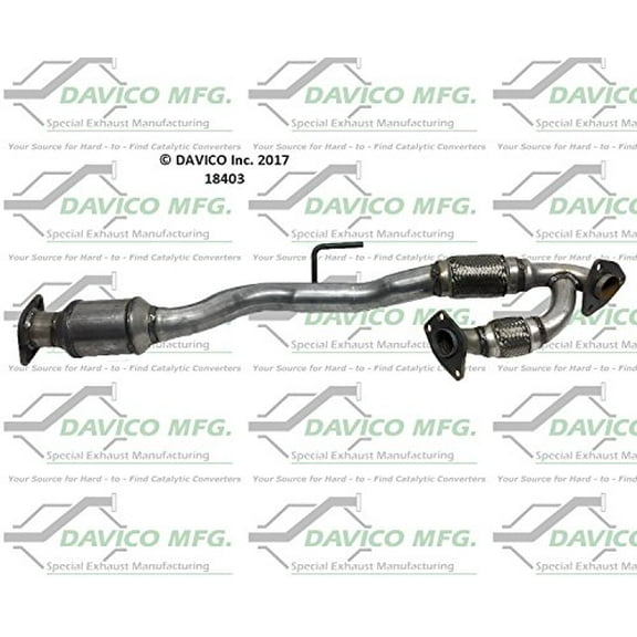 Davico Mfg Catalytic Converter P/N:18403 Fits select: 2009-2014 NISSAN MURANO