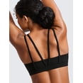 thumbnail image 5 of CRZ YOGA Softness Butterluxe V Neck Sports Bras for Women Workout Top Wireless Yoga Bras, 5 of 6