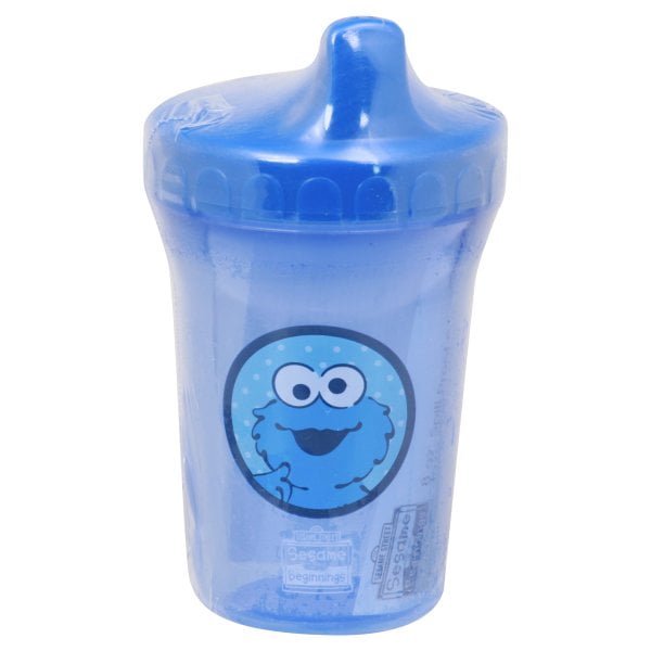 3 Pc Set Sesame Street Beginnings Sippy Cups 8oz Spill Proof BPA FREE New 