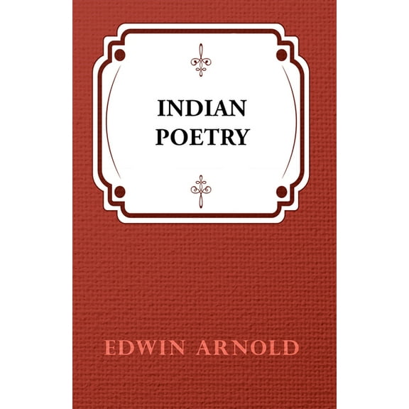 Indian Poetry, (Paperback)