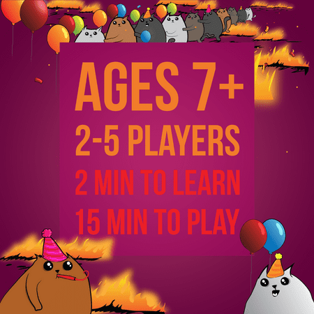 Exploding Kittens Card Game - Party Pack for Up to 10 Players