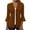 Brown2, variant on Jalioing 3/4 Sleeve Cardigan for Women Lightweight Coverup Fall Winter Single-Breasted Button Cardigans