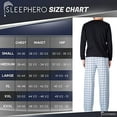 thumbnail image 4 of SLEEPHERO Adult Mens 2 Piece Long Sleeve Knit Pajama Set (Sizes S-XXXL), 4 of 5