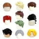 thumbnail image 2 of 10 piezas/juego de bloques de construcción KT Min, accesorios para cabello rizado de niña, conjuntos de ladrillos Moc, figuras, juguetes para el cabello para niños, 2 of 4