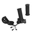 thumbnail image 4 of Throttle Twist Grip, 1Pair ABS Throttle Handle Grip Judge Remaining Power Real Time Display  For Electric Bicycle, 4 of 8