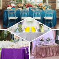 thumbnail image 5 of Efavormart 90x156" Wholesale Rectangle Table Cover Premium Sparkly SEQUIN Tablecloth For Banquet Wedding Party - Champagne, 5 of 11