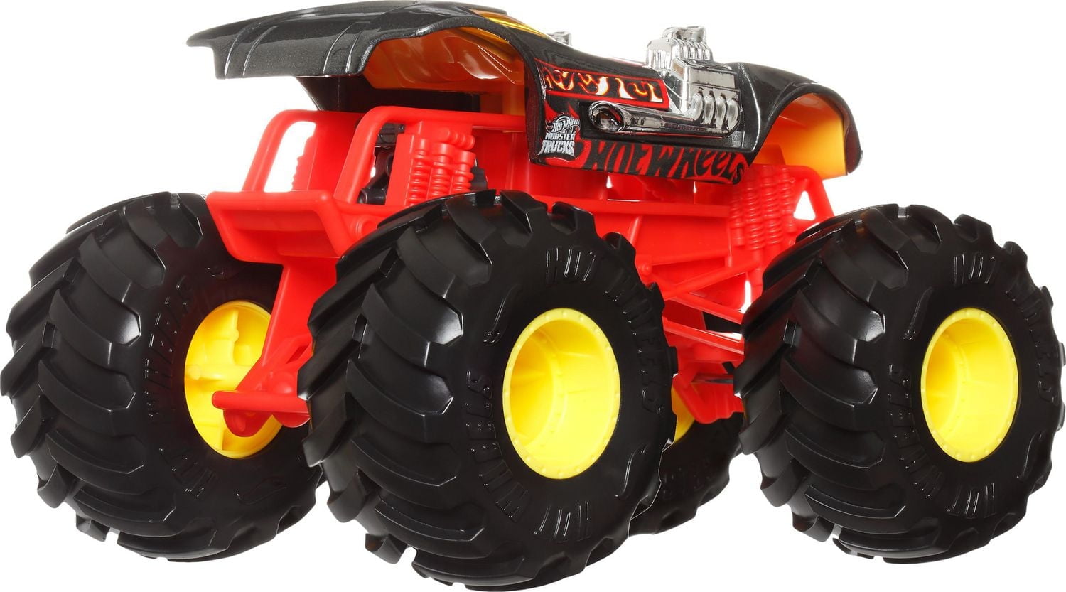 Hot Wheels Monster Trucks, Oversized Monster Truck in 1:24 Scale