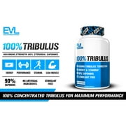 Extra Strength Tribulus Terrestris Extract 60ct - Natural Muscle Builder Supplement & Testosterone Booster for Men