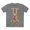 Athletic Heather, variant on Letter Shirt, Shirt with Letters, Tee Shirt with Gold Letters