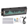 thumbnail image 2 of LED Music Spectrum Display, Adjustable Bringhtness Sound Spectrum Analyzer Transparent Shell  for Home, 2 of 7