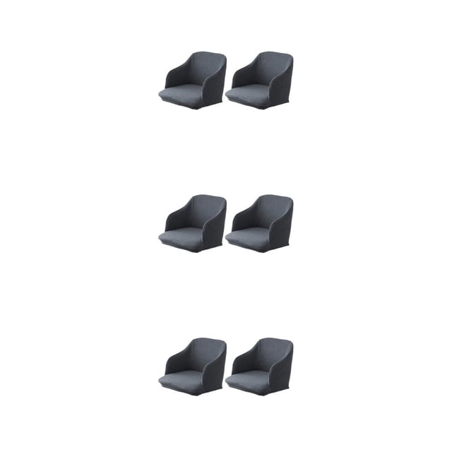 Guardoinrt 2pcs/set Transform Armchair Stretchy Chair Cover Full Protection And Stylish Decor Easy Care darkgray 3Set