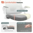 thumbnail image 5 of NEO CHAIR Ergonomic Office Chair, Adjustable High Back Mesh Desk Chair with Flip-up Arms, Gray, 5 of 6