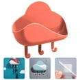 thumbnail image 1 of Cqxid Hooks Under $5 Cloud Shape Soap Box Punch-Free Key Holder Home Storage Dishs Bathroom Kitchen, 1 of 7