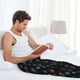 thumbnail image 5 of Balery Colorful Insect Pantalones de pijama para hombre, pijama ultraligero, pantalón de descanso-Small, 5 of 6