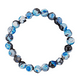 thumbnail image 3 of Azul pulsera para hombres y mujeres de piedra natural de cuentas de joyería hecha a mano para el uso diario Casual Boho estilo ajustable Unisex, 3 of 4
