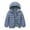 07H kids winter coats Grey, variant on Zip Up Jacket Kids 1 to 7 Years Baby Boys Girls Toddlers Winter Coats Hooded Puffer Jacket Down Jacket Warm Coat Solid Outerwear