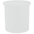 thumbnail image 2 of Carlisle FoodService Products Classic Récipient de Rangement Rond avec Couvercle pour Cuisine, Restaurants, Maison, Plastique, 1,2 Pintes, Blanc, 2 of 4