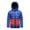 Blue, variant on Lolmot Children USB Intelligent Constant Temperature Heated Jacket Windproof Plus Size Coat for Boys and Girls Winter 3-Zone Heated Jacket Coat
