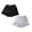 Black 1PCS & White 1PCS, variant on XEGLSBU 2 Pack Girl's Short Jeans Comfortable Fashion Summer Casual Thin Denim Shorts Size 6-7 Years