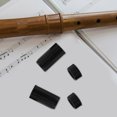 thumbnail image 1 of RENACLIPY 2Set Flute Interface Cover Black Plastic Cylindrical For Protection During Storage And Transport, 1 of 7