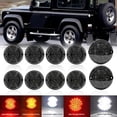 thumbnail image 2 of 10Pcs 12V Side Marker Lights Indicators Light Rear Tail Light Warning Light Parking Lights for Land-Rover Defender 1990-2016, 2 of 7