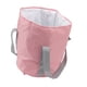 thumbnail image 2 of Cubo de camping plegable de poliéster de doble capa con bolsa de almacenamiento para exteriores rosa, 2 of 10