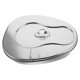 thumbnail image 5 of Orinal de acero inoxidable para personas mayores postradas en cama, inodoro de gran capacidad para uso doméstico y hospitalario, cubo portátil con tapa para adultos., 5 of 7