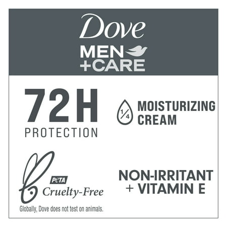 Dove Men+Care Long Lasting Antiperspirant Deodorant Stick, Clean Comfort, 2.7 oz