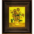 thumbnail image 2 of Tori Home Vase with Fifteen Sunflowers' by Vincent Van Gogh Framed Painting on Canvas, 2 of 5
