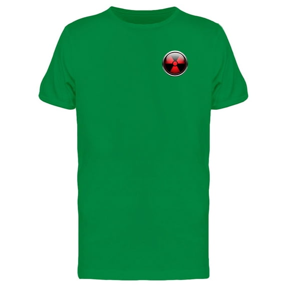 Cool Red Grunge Radiation Doodle Tee Men's -Image by Shutterstock