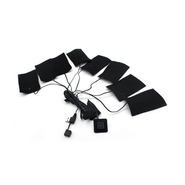 De Invierno Almohadilla De Calefacción De Fibra De Carbono De Calentamiento Rápido Usb Almohadilla De Calentamiento De Calefacción Segura Para Interiores Y Exteriores seitruly HA042412-03