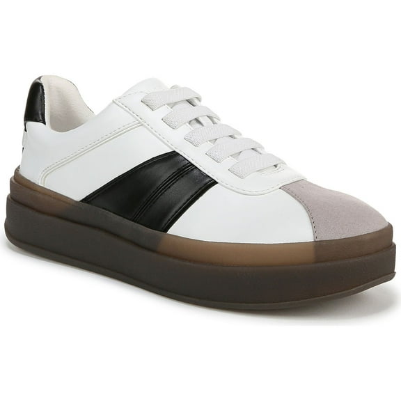 Franco Sarto Women's Vinto Lace Up Platform Sneaker White 7.5M