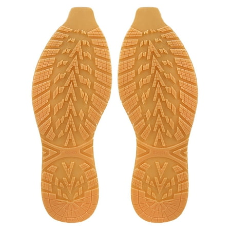 

Ettsollp Shoe Out Sole Replacement Rubber Shoe Outsoles 1 Pair Wear-resistant Non-slip Durable Replacement Soles for Shoes Wear-resistant Shoe Out Sole