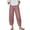 Pink, variant on Tqcoqu Jeans for Women Cropped Trendy High Waisted Baggy Casual Stretchy Denim Style Pants Wide Leg Solid with Pockets,Army Green,Women's S-XXL