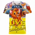 thumbnail image 1 of Oliver Unternehmen 3D Druck männer Kleidung Mode Sommer Übergroßen Frauen camisetas Disney película dibujos animados Anime Kinder camiseta xuanjing unisex, 1 of 2