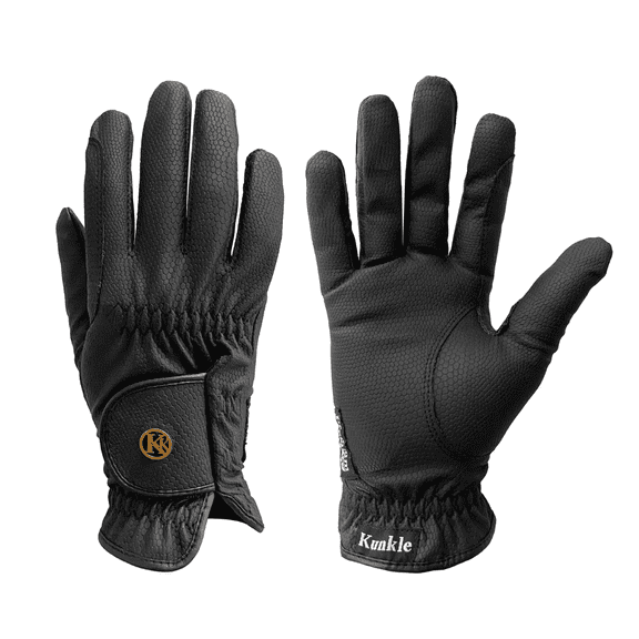 Kunkle Gloves Premium Show Gloves - Black 6
