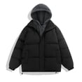 thumbnail image 1 of Puntoco Chaqueta Informal Holgada De Manga Larga Con Capucha Y Cremallera Para Hombre, 1 of 6