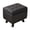 Black, variant on Rectangle Upholstered Ottoman With Storage Leather Ottoman Foot Rest For Couch Vanity Stool Foot Rest With Lid Pouf Footstool Chair For Living Room, Makeup Room, Bathroom