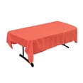 thumbnail image 1 of TCpop60x90-CoralP55 Polyester Poplin Rectangular Tablecloth, Coral - 60 x 90 in., 1 of 1