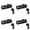 black 4PCS, variant on Monocular HD Mini Portable Waterproof Binoculars For Phone Shooting