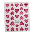 thumbnail image 2 of Pegatinas para decoración de uñas jinwen en forma de corazón color rosa, 2 of 8
