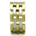 thumbnail image 4 of Womens Rings Two-Tone IP Gold (Ion Plating) Stainless Steel Ring with No Stone TK1705, 4 of 4