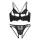 thumbnail image 2 of Sujetador de encaje para mujer Panty Rose Floral Pattern Halter Body para de miel S Macarena Mujer de encaje braga, 2 of 7