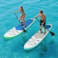 thumbnail image 2 of Spaco Inflatable iSUP Paddle Board, 3 Fins, Detachable Paddle, Carry Backpack, Water Sports, L Size, 2 of 7