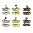 thumbnail image 2 of BRIGHTFUFU 30pcs small hasp latch Iron Securing White Wooden Box Items, 2 of 6