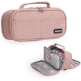 thumbnail image 1 of GHSDFBB Large Capacity Pencil Case, Stationery Storage Handheld Pen Pouch Bag Multiple Compartment Double Zipper Cosmetic Portable High School Office Organizer College Student Girl Teen Adult, 1 of 7