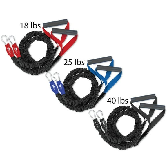 X-Over Resistance Bands 3-Pack (18lb/25lb/40lb)