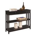 thumbnail image 2 of Convenience Concepts Mission Table Console à un Tiroir, Fini Bois Espresso, 2 of 5