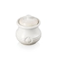 thumbnail image 2 of Le Creuset Stoneware Garlic Keeper, 14 oz., Meringue, 2 of 2